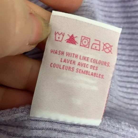 No Boundaries Ribbed Lilac Long Sleeve Top - Picture 8 of 8